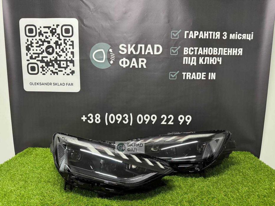 Фарb Audi A4 B9 rest 2020-2024 shadow matrix black Ауді а4 в9 рест матриця Європа - Гарантія 3 місяці, trade in, встановлення