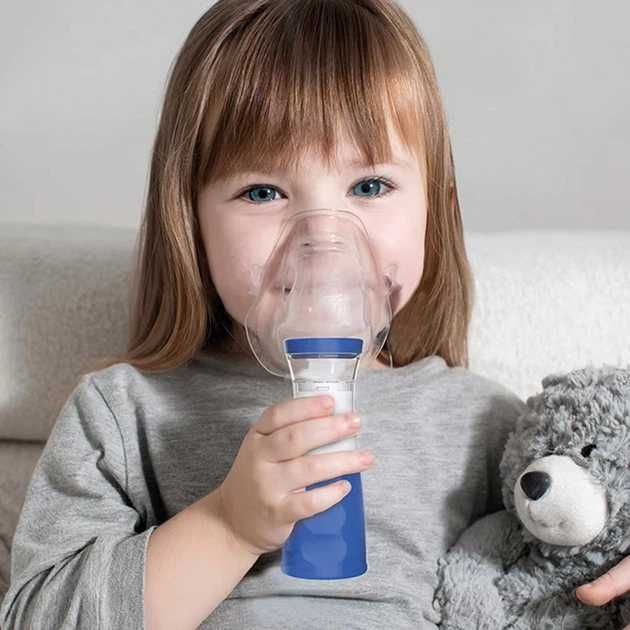 Портативний інгалятор для дітей, перезаряджуваний небулайзер з маскою