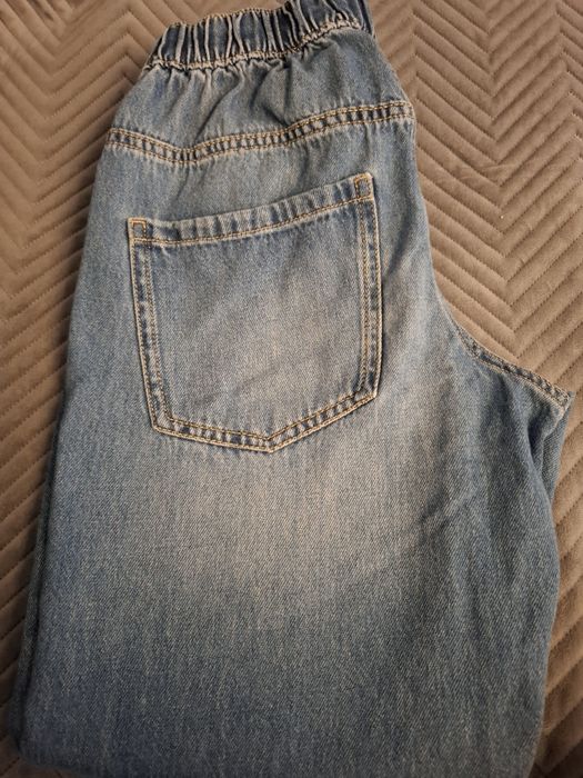 Spodnie jeansowe baggy Reserved rozm.146