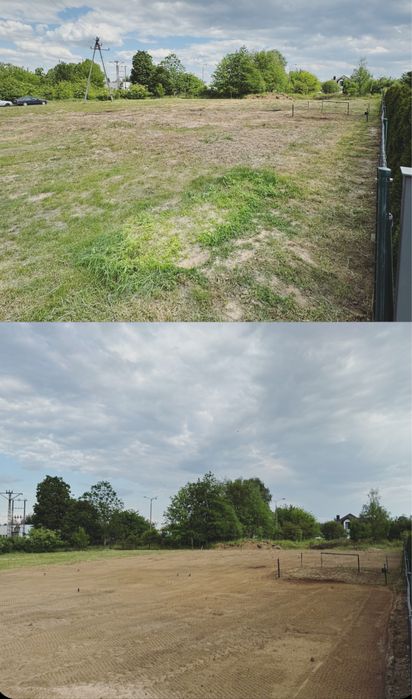 Glebogryzarka separacyjna usługi.