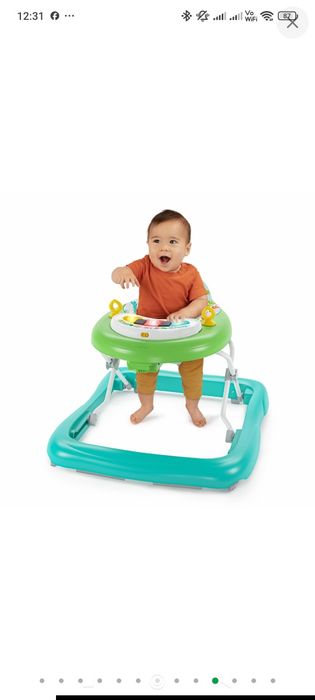 Детские ходунки 2 в 1 Bright Starts Jungle Vines, 74451129016