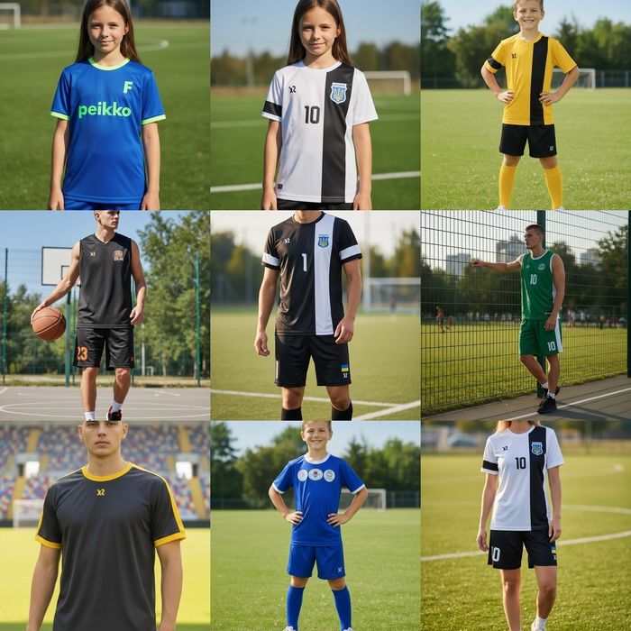 Футбольна форма для команд - власне виробництво! ТОП якість!