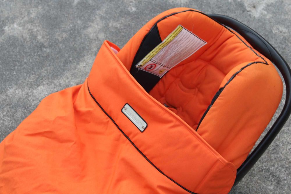 Cadeira Auto Bebecar grupo 0+ (0-13 kg) com Todos os Acessórios