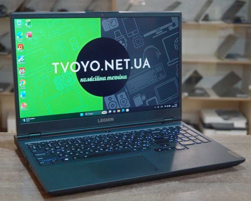 ГАРАНТІЯ Lenovo (120Гц/Ryzen 5 4600H/RAM 16ГБ/SSD 512ГБ/GTX 1650)TVOYO
