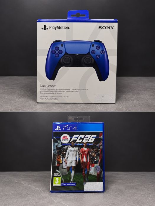 Нова PlayStation 5 Slim Blu-Ray + DualSense+FC26