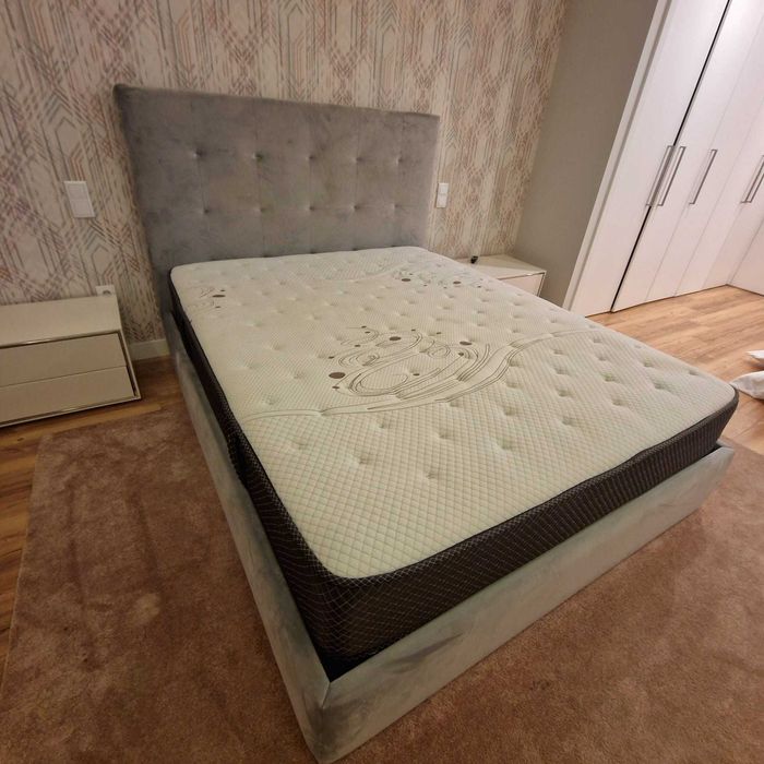 Camas de Casal Estofadas de Luxo 199€ Disp. em Várias Cores! 190x140m!