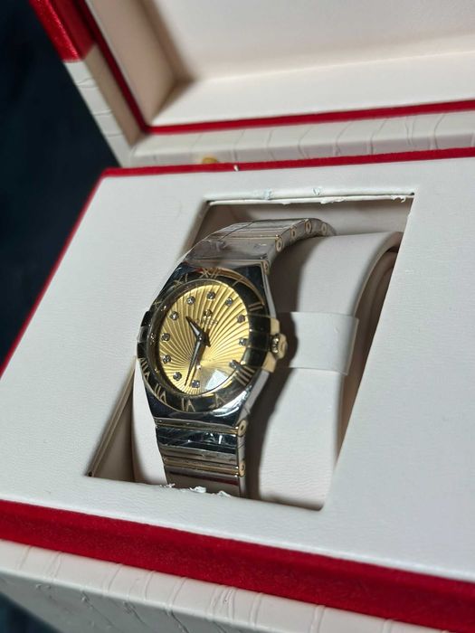 Omega Constellation Champagne Diamond Dial