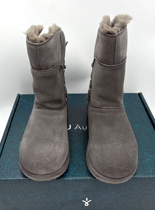 ‼️Nowe oryginalne botki śniegowce EMU AUSTRALIA szare 33,35 AZ 007