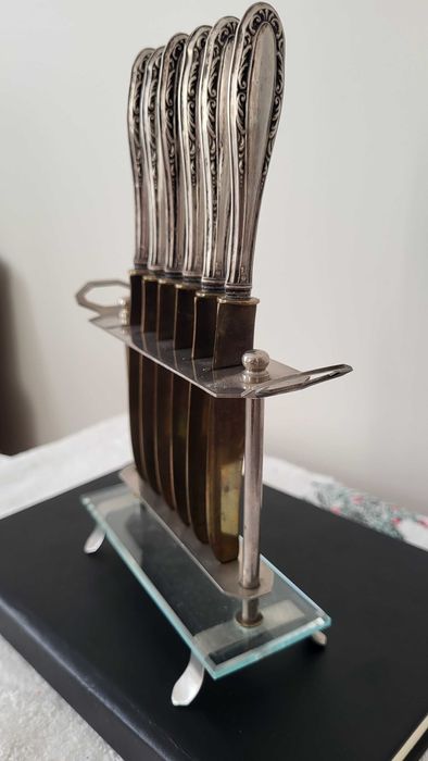 Srebrne noże do owoców Niemcy (800)