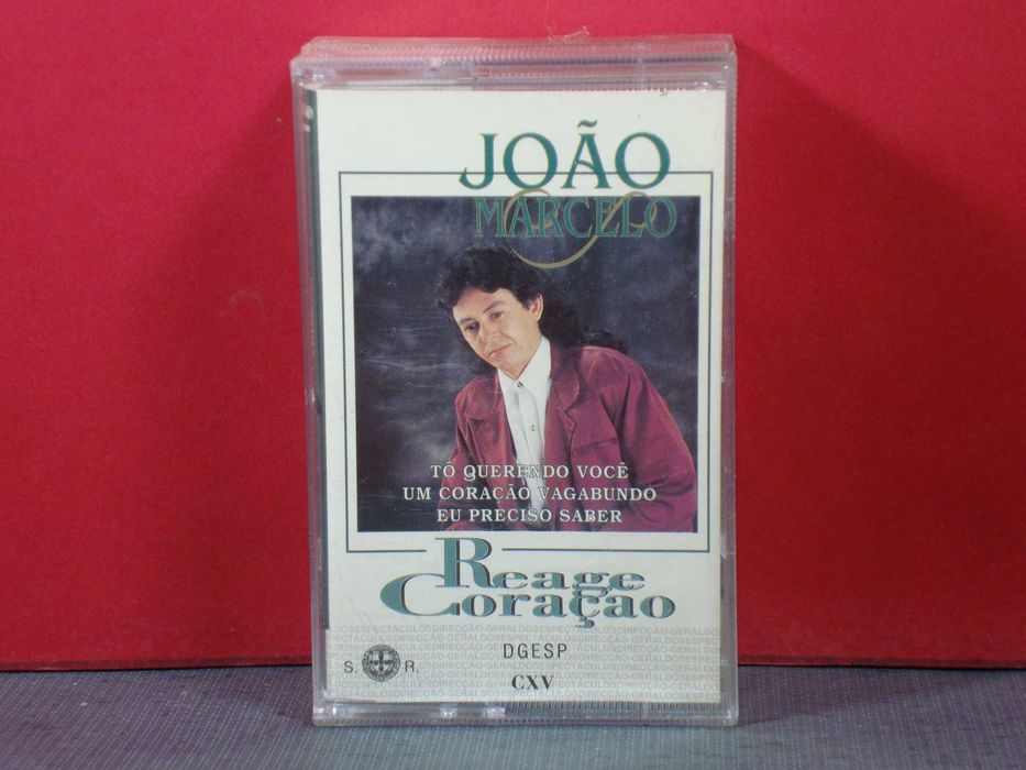 João Marcelo - Reage Coração / Cassete / Near Mint