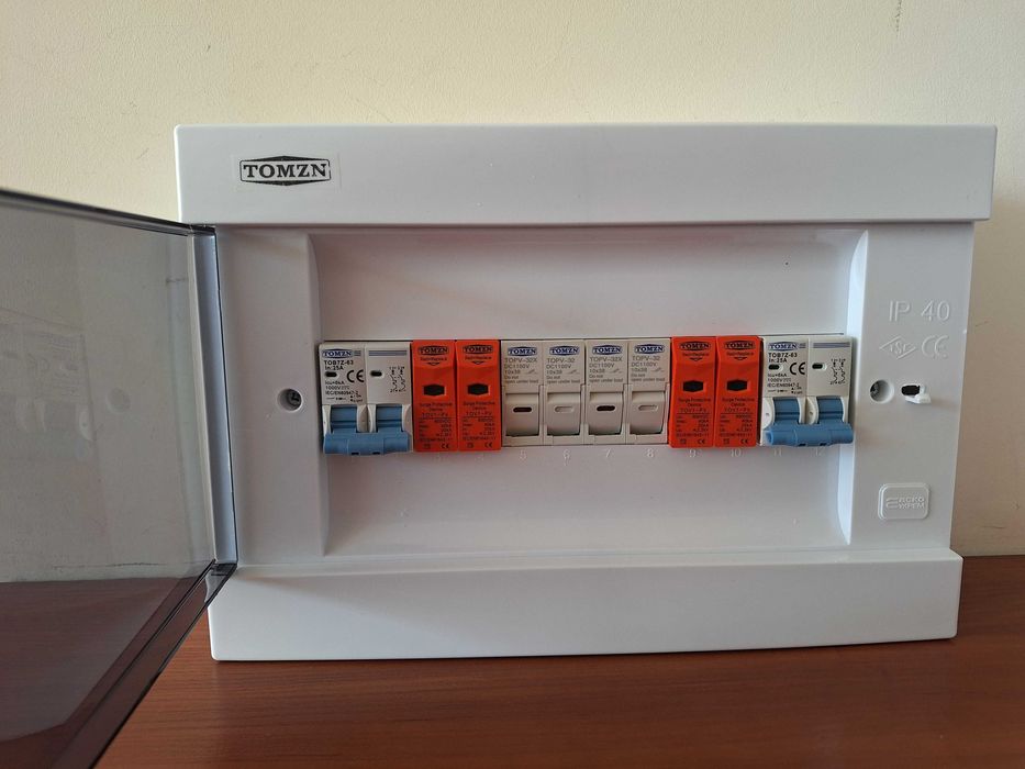 Захист сонячних панелей Tomzn (PV Protect), захист від блискавки