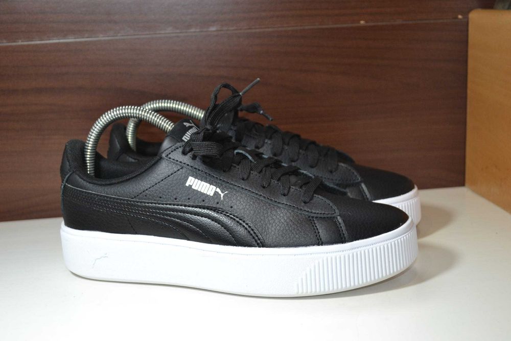 puma vikky stacked l 40р кроссовки сникерсы кожаные оригинал