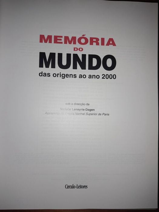 Livro Memória do Mundo
