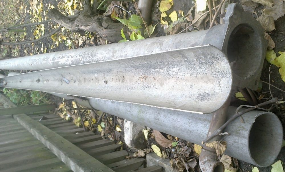 Труба дюральалюминиваея для отливов, полива, дымохода, вентиляции