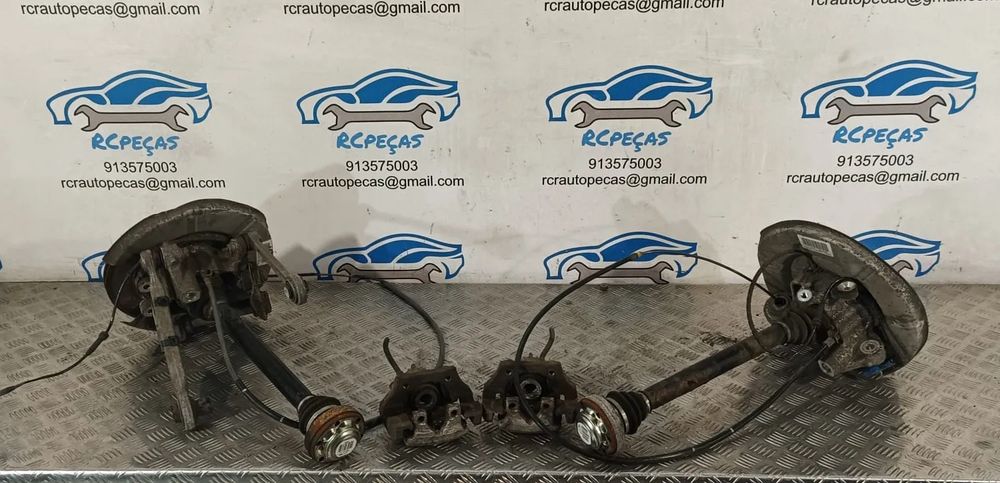 MANGA MANGAS EIXO DISCO DISCOS MAXILAS TRASEIRO TRÁS 7531574AI04 BMW E60  E61 520D 163CV M47D20