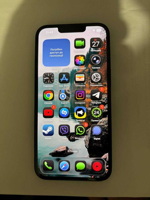 Мобільний телефон Apple iPhone 14 128GB Midnight