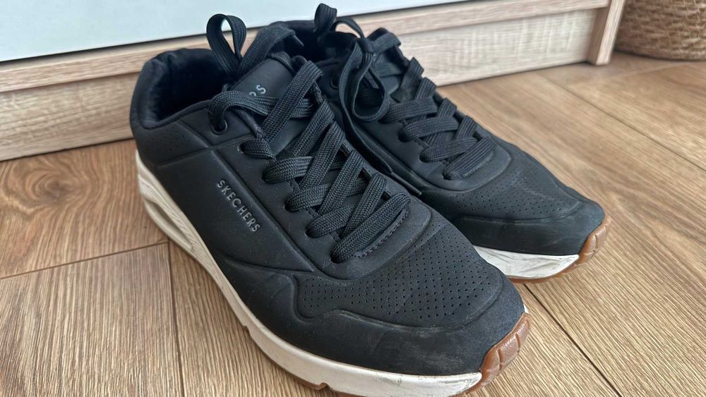 półbuty Skechers czarne