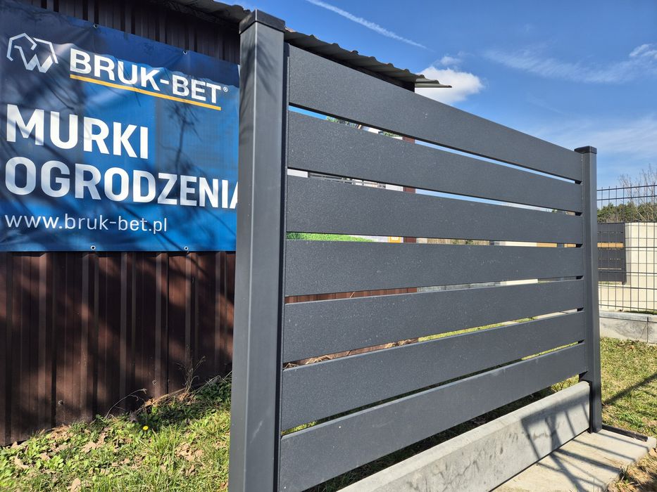 Ogrodzenie przęsło panelowe