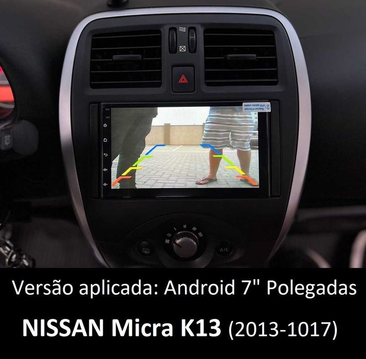 (NOVO) Rádio 2DIN • NISSAN Micra • K12 K13 • Android GPS [4+64GB]