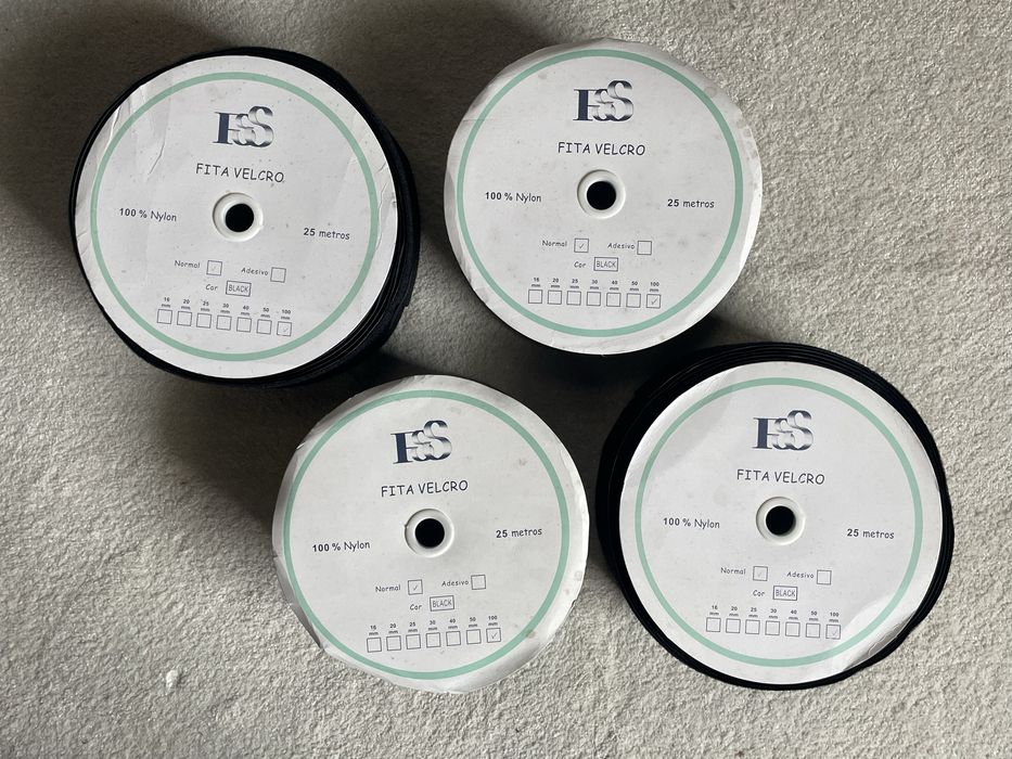 Fita de velcro (10cm x 25m)