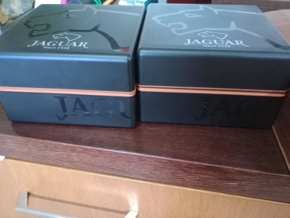 Caixa para relógio jaguar