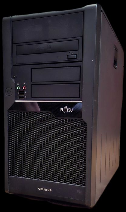 Fujitsu Celsius W280 Komputer/Gamingowy i7-870 12GB 500GB W10ATI V3800