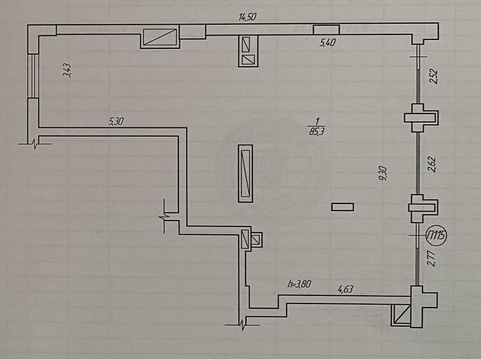 Унікальне приміщення під ваш бізнес в ЖК «Емпатіка» 85 м², 2 входи