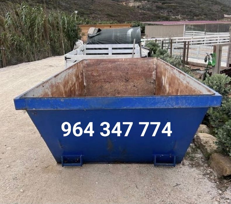 SETÚBAL e MARGEM SUL, CONTENTORES para todo o tipo de entulho de obras