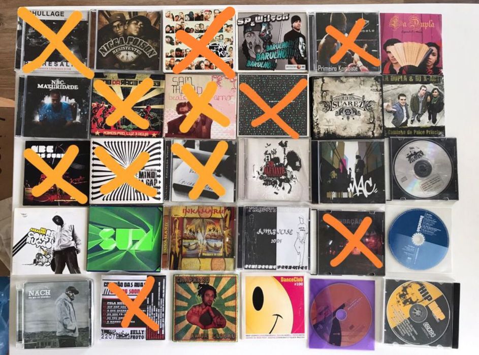 Vários CD’s (Soul, R&B, Hiphop/Rap, Jazz, Afro, Pop)