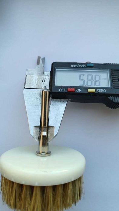 Щетка мягкая для химчистки автомобиля (детейлинг, полировка, насадка)