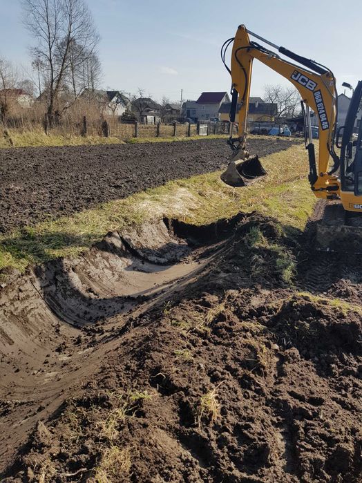 Послуги міні-ескаватора. Новояворівськ. Яворів. Львів