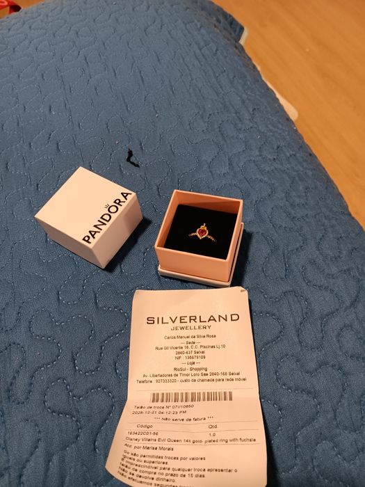 Anel pandora novo