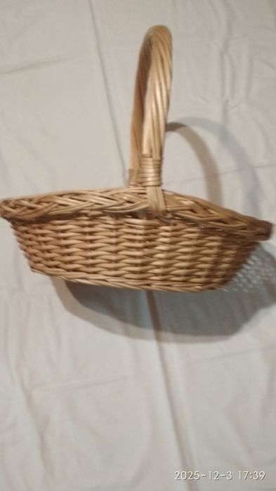 Kosz wiklinowy plecionka