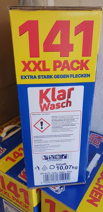 Proszek 10kg od 30-95°C do białego koloru czarnych