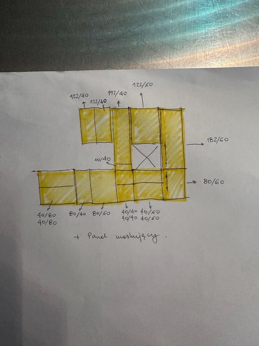 Fronty IKEA veddinge szare
