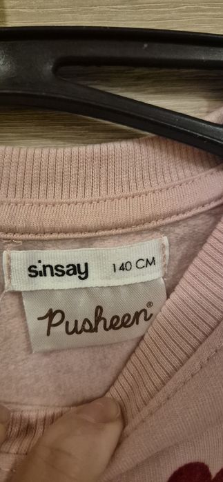 Bluza pusheen rozowa