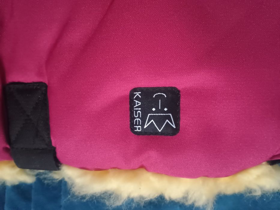 Mufka ocieplacz na ręce Kaiser z futrem naturalnym