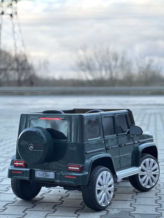 Дитячий електромобіль Mercedes G500 на акумуляторі 12V, авто для дітей