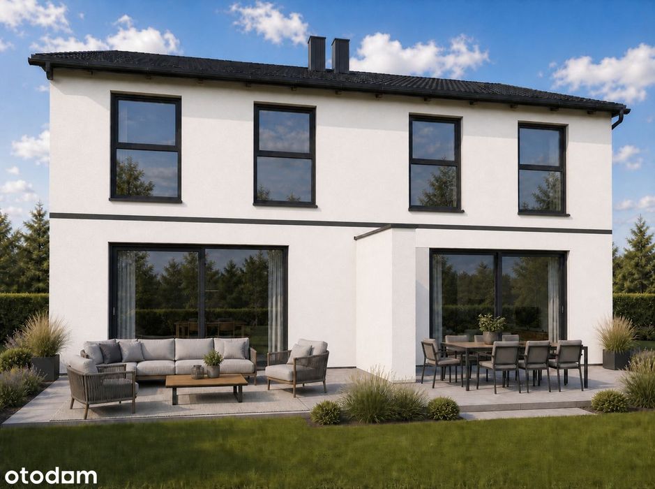 Nowoczesny dom w Sierosławiu, 110 m2, 4 pokoje.