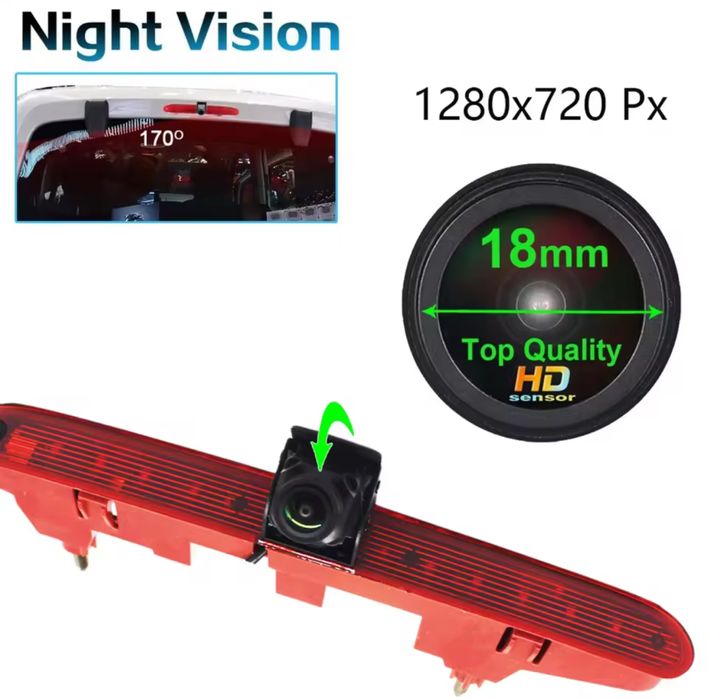 Camera Citroen Berlingo Peugeot Partner HD 3 Stop