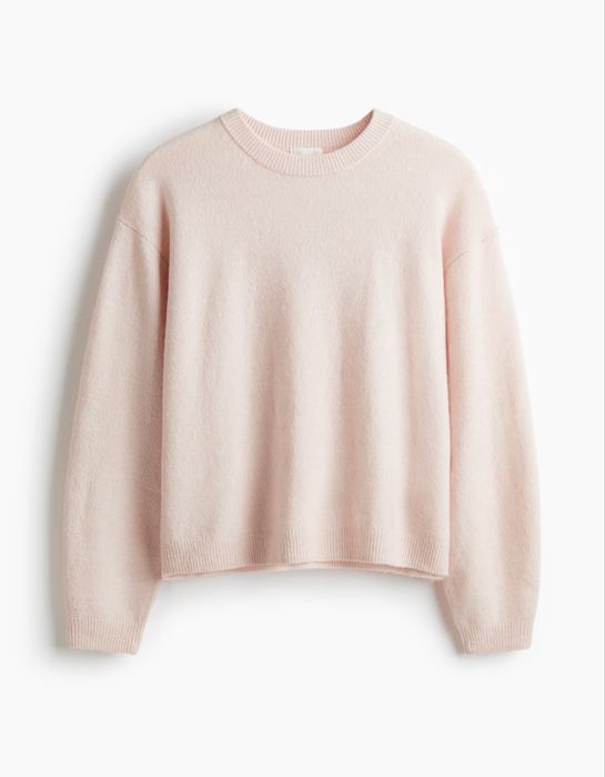 Светр базовий жіночий рожевий h&m