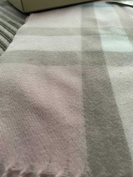 Шарф Burberry Pink кашеміровий