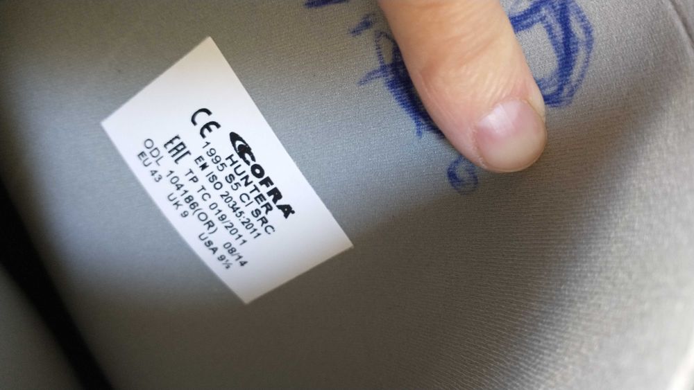 Buty gumowe COFRA HUNTER S5 CI src