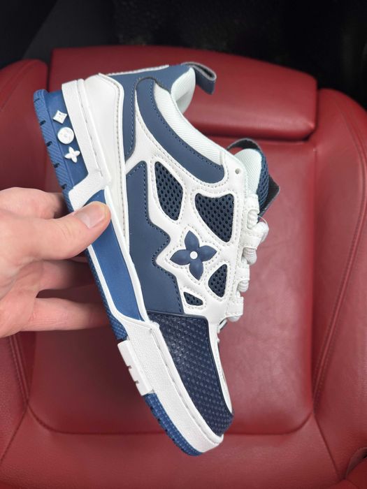 (ОПЛАТА ПІСЛЯ ОГЛЯДУ)Louis Vuitton Skate Blue White Луї Вітони Скейт