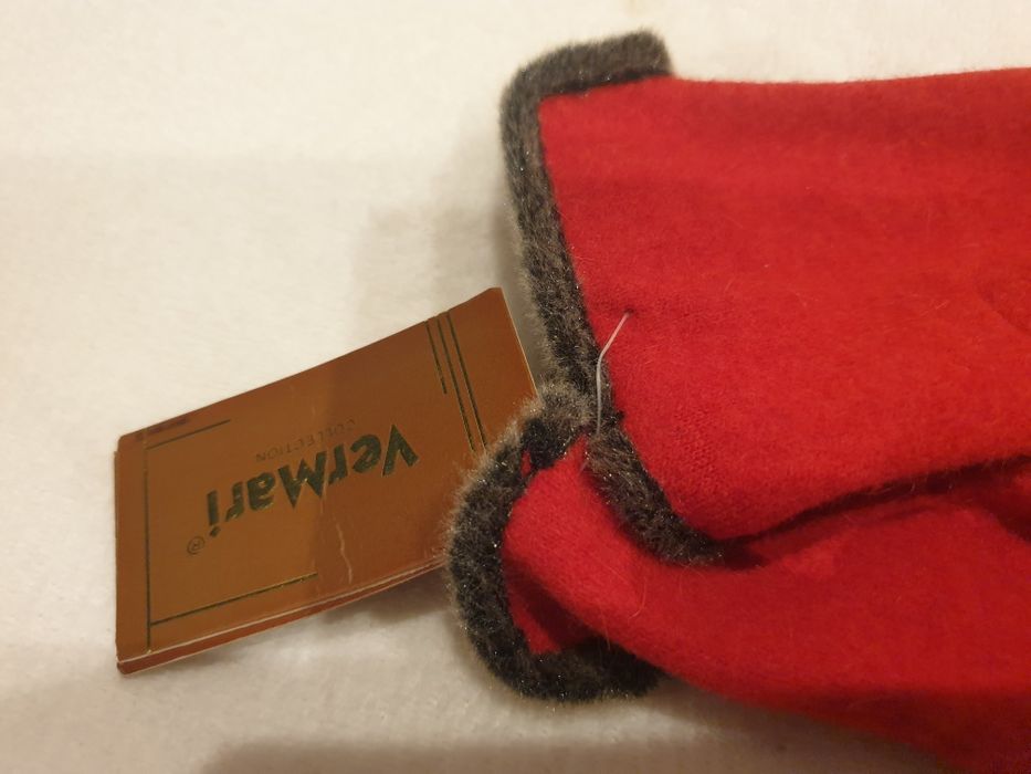 Rękawice wełniane piękne eleganckie