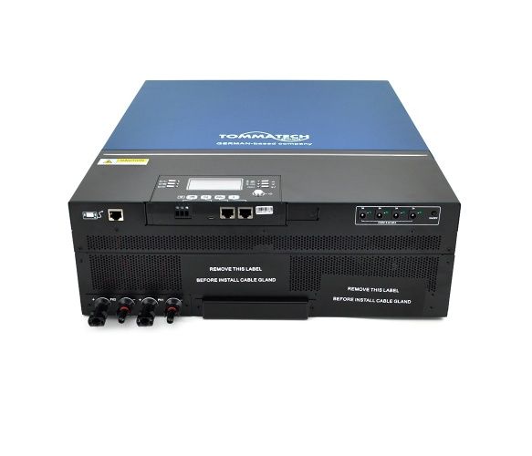 Гібридний інвертор однофазний TOMMATECH 3.6kW HV 24V 80А MPPT(120-450)