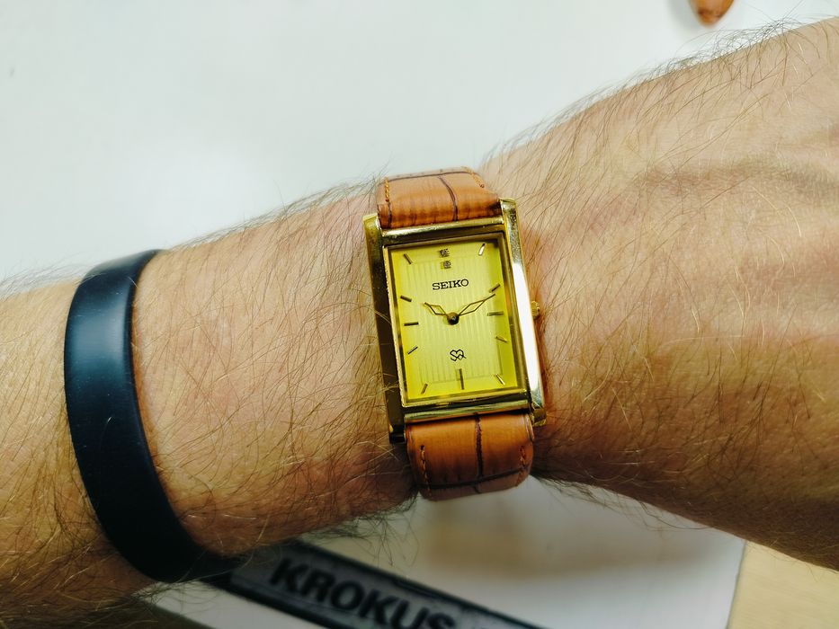 3 x zegarek Seiko Tank Quartz