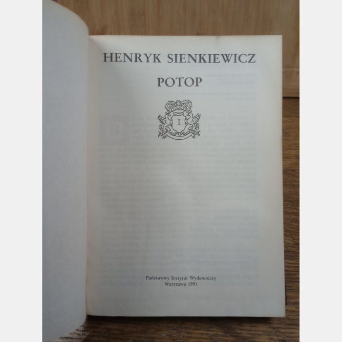 Potop Tom 2. Henryk Sienkiewicz