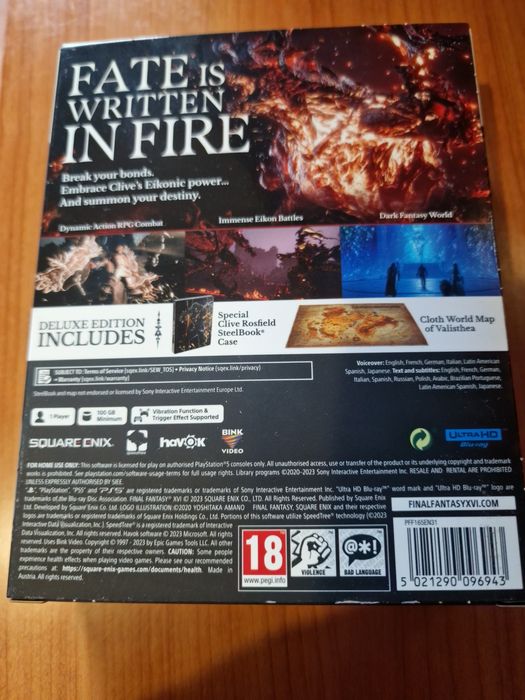 Final Fantasy XVI Deluxe Edition Ps5