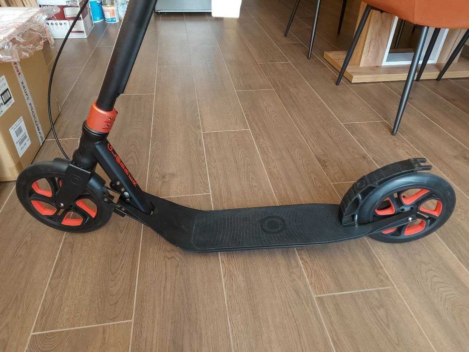 Самокат Globber On червоно-сірий до 100кг 2 колеса